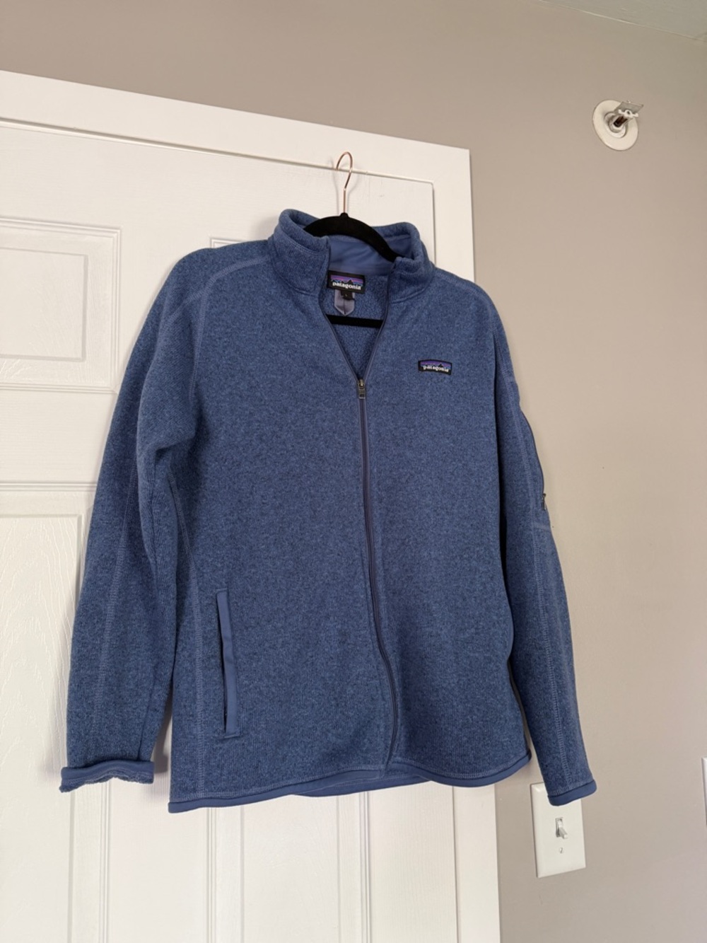 Patagonia Blue Full Zip Fleece Better Sweater - Picture 4 of 8